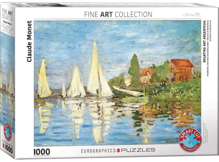 EUROGRAPHICS Puzzle Regata v Argenteuil 1000 dielikov