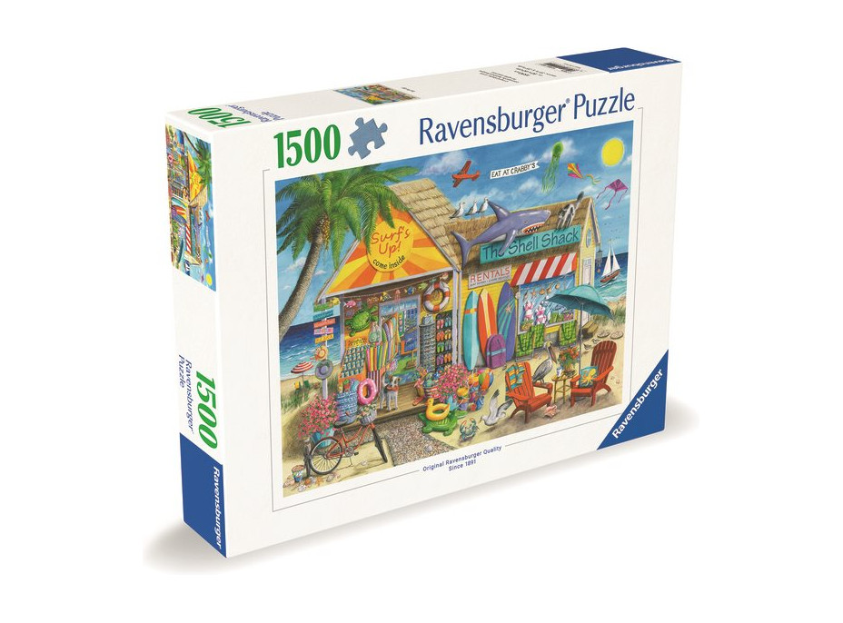 RAVENSBURGER Puzzle Surferský stánok 1500 dielikov