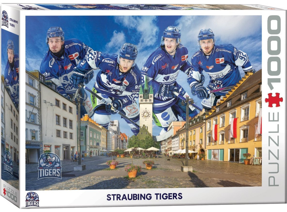 EUROGRAPHICS Puzzle Straubing Tigers 1000 dielikov