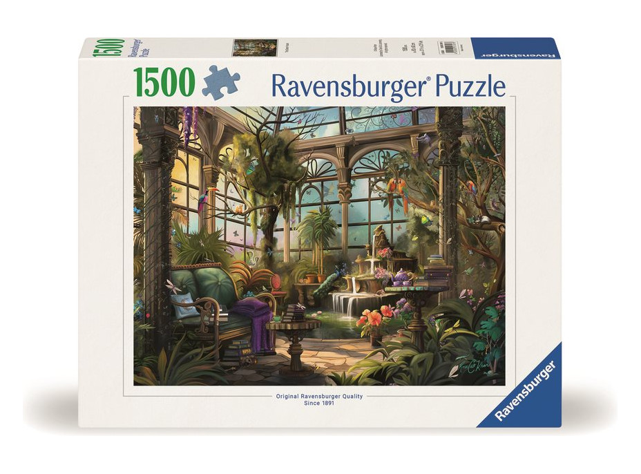 RAVENSBURGER Puzzle Krásy skleníka 1500 dielikov