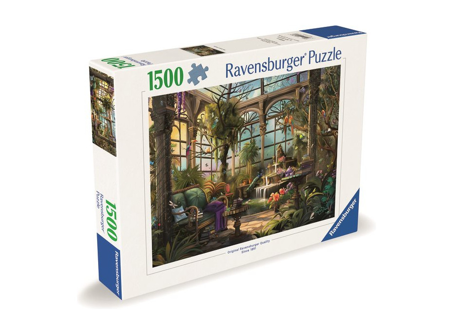 RAVENSBURGER Puzzle Krásy skleníka 1500 dielikov