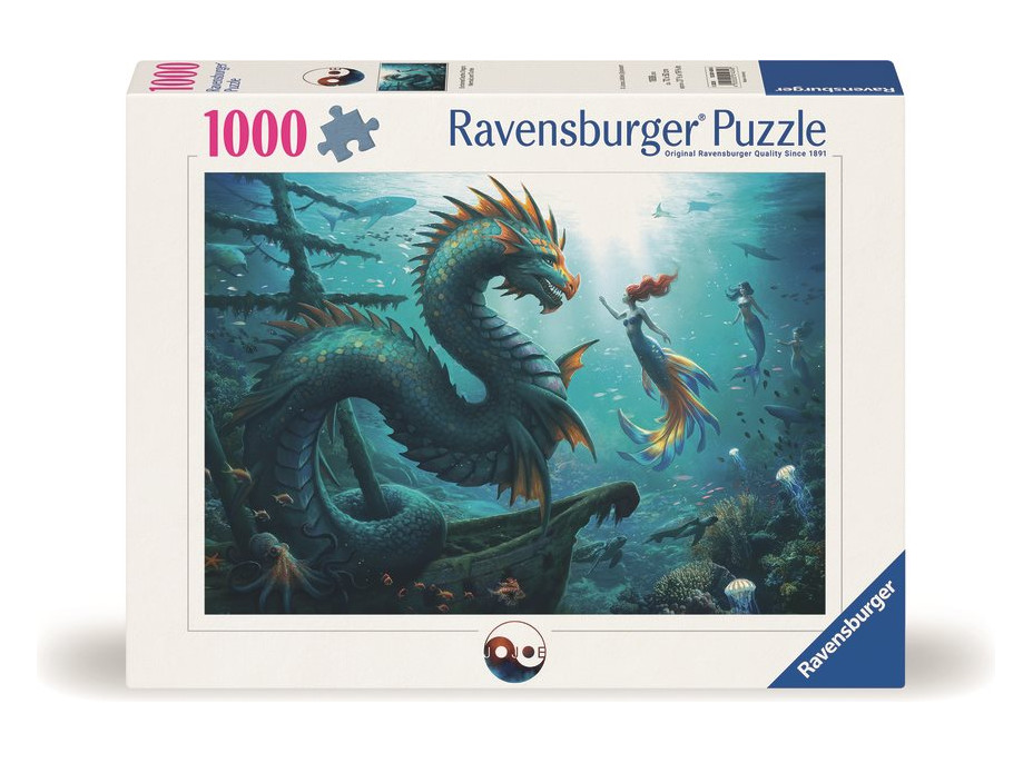 RAVENSBURGER Puzzle Tajomstvo morských príšer 1000 dielikov