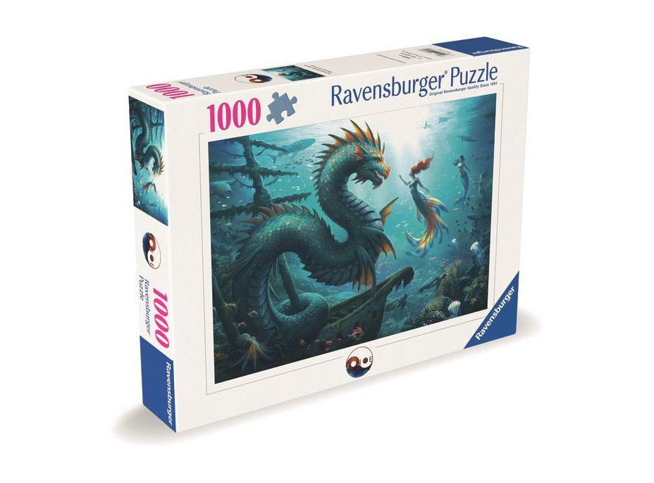 RAVENSBURGER Puzzle Tajomstvo morských príšer 1000 dielikov