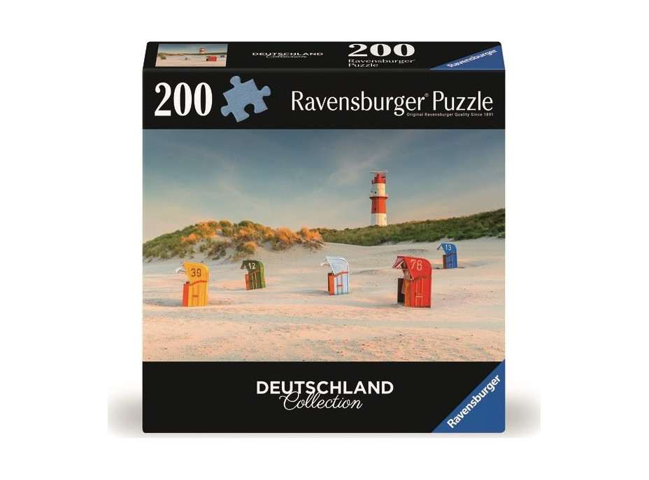 RAVENSBURGER Puzzle Maják na pobreží 200 dielikov