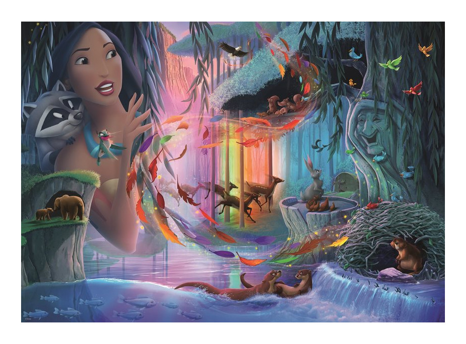 RAVENSBURGER Puzzle Disney Pocahontas 1000 dielikov