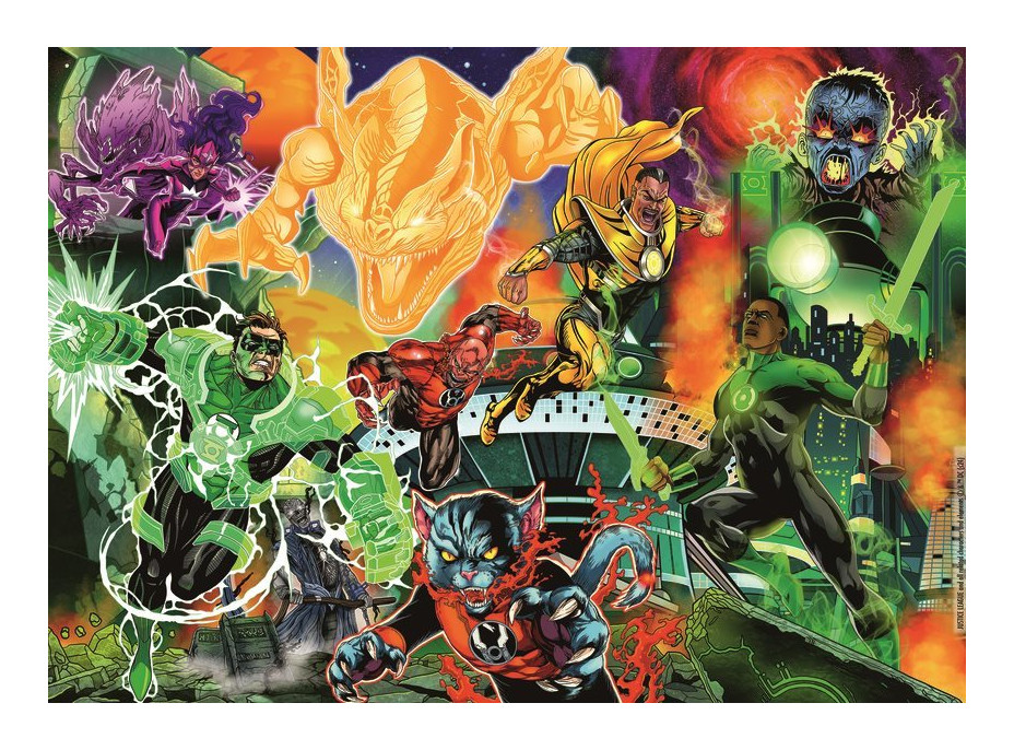 RAVENSBURGER Puzzle Green Lantern 1000 dielikov