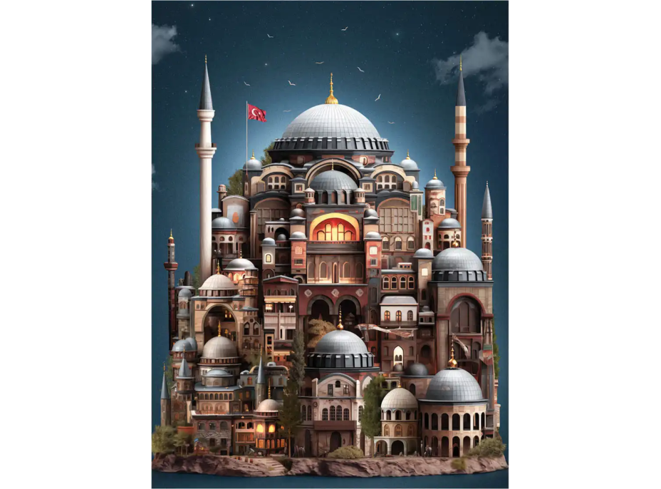 ANATOLIAN Puzzle Hagia Sofia 1000 dielikov