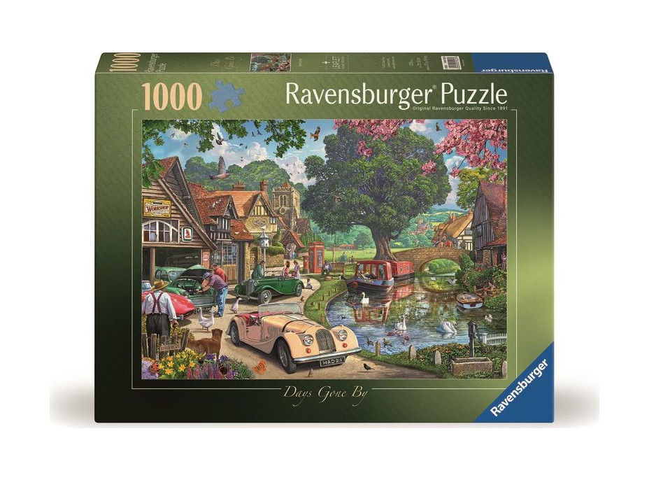 RAVENSBURGER Puzzle Nostalgická scéna 1000 dielikov