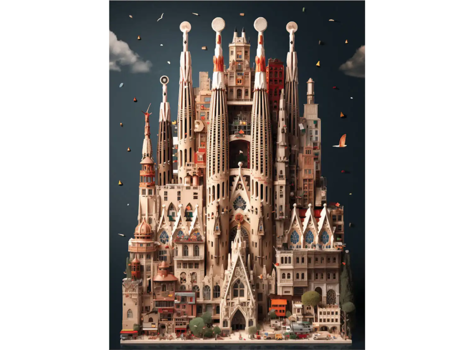 ANATOLIAN Puzzle Sagrada Familia 1000 dielikov