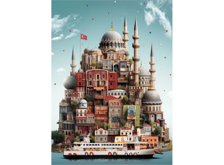 ANATOLIAN Puzzle Tophane 1000 dielikov