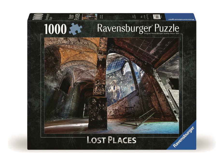 RAVENSBURGER Puzzle Stratené miesta: Klenutá chodba 1000 dielikov