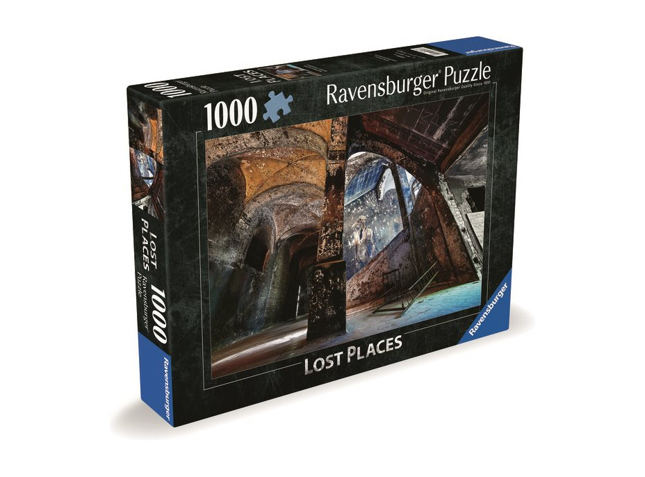 RAVENSBURGER Puzzle Stratené miesta: Klenutá chodba 1000 dielikov