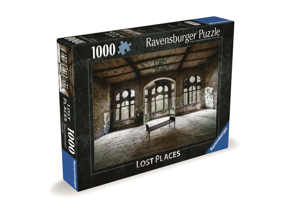 RAVENSBURGER Puzzle Stratené miesta: Opustená komnata 1000 dielikov