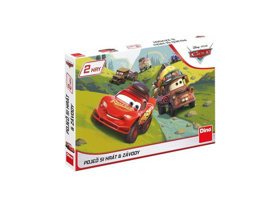 Dino Cars: Poď sa hrať a preteky 2v1