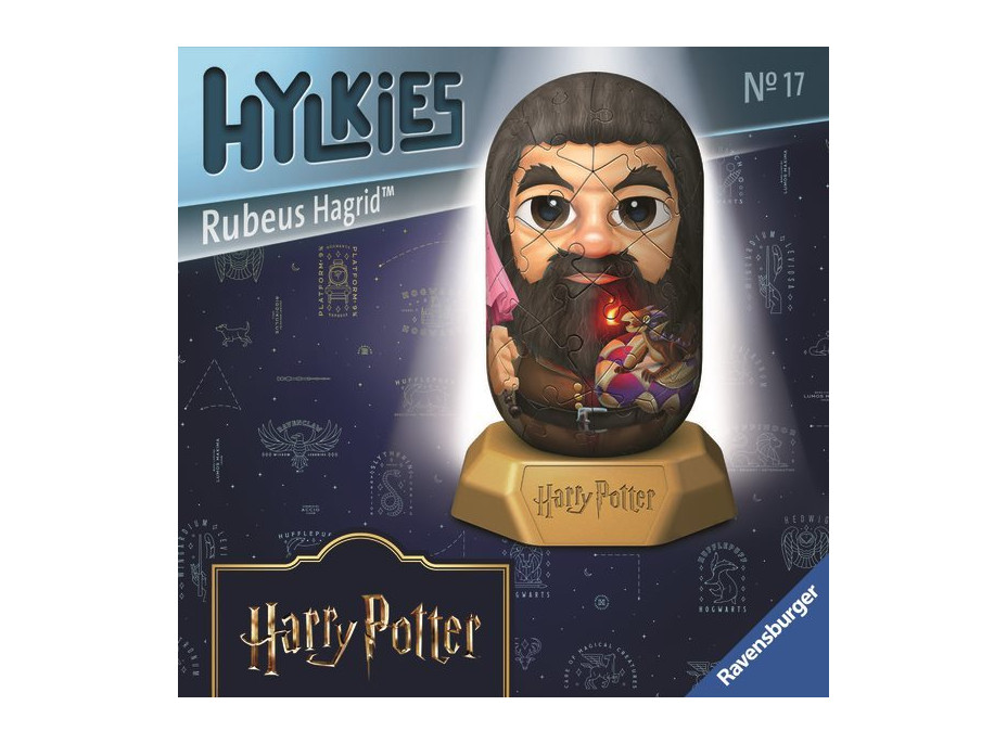 RAVENSBURGER 3D puzzle Hylkies: Harry Potter: Hagrid 54 dielikov