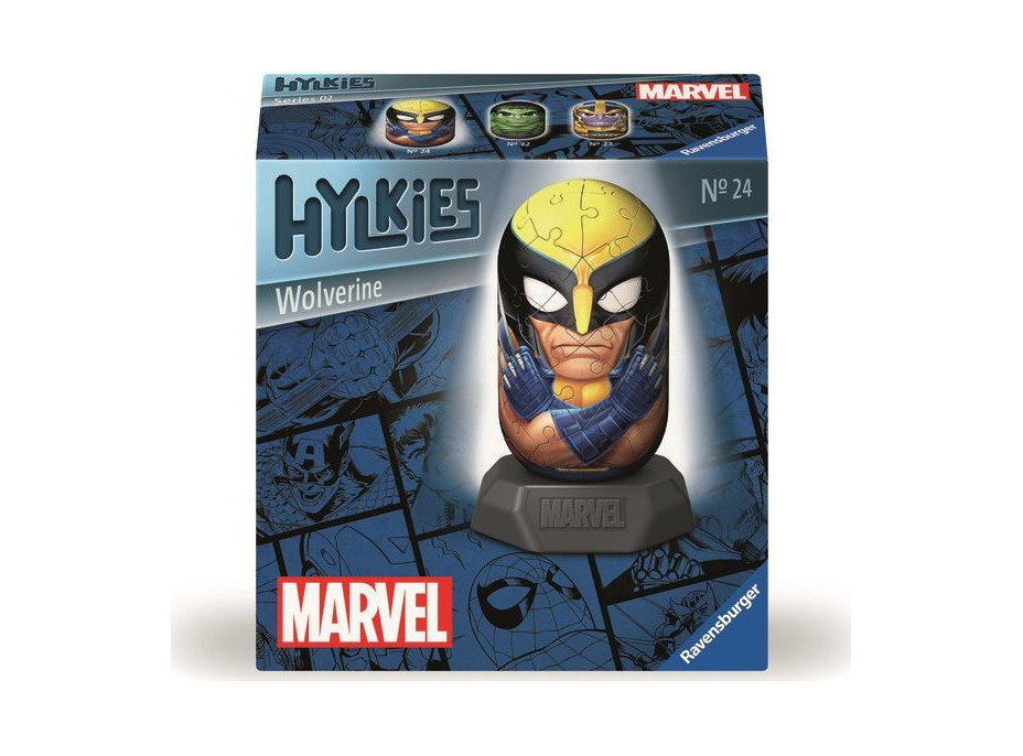 RAVENSBURGER 3D puzzle Hylkies: Marvel: Deadpool 54 dielikov