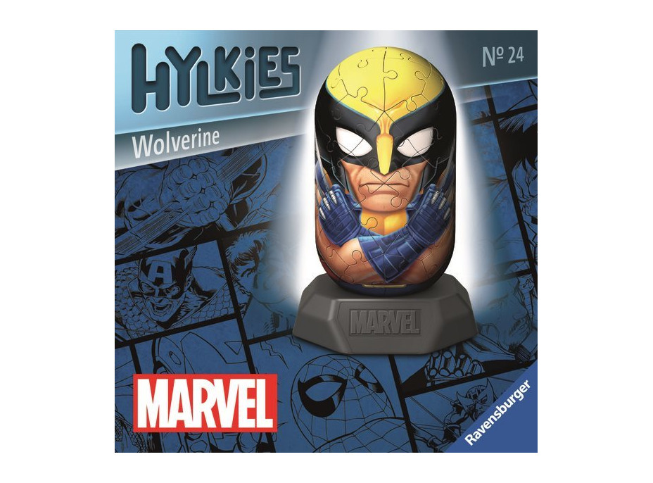 RAVENSBURGER 3D puzzle Hylkies: Marvel: Deadpool 54 dielikov