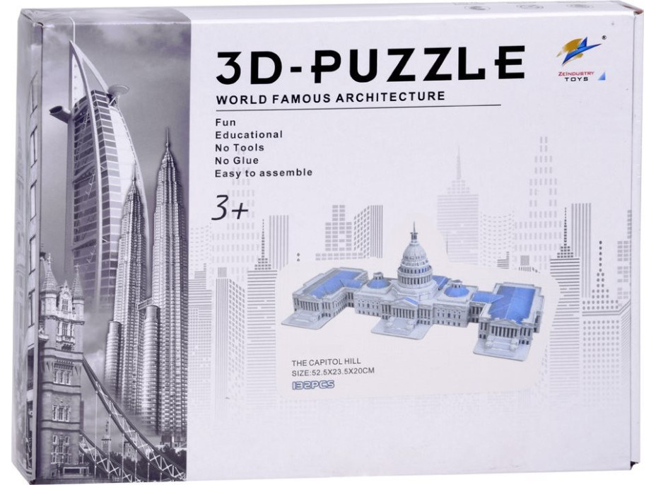 JOKOMISIADA 3D puzzle Kapitol 132 dielikov