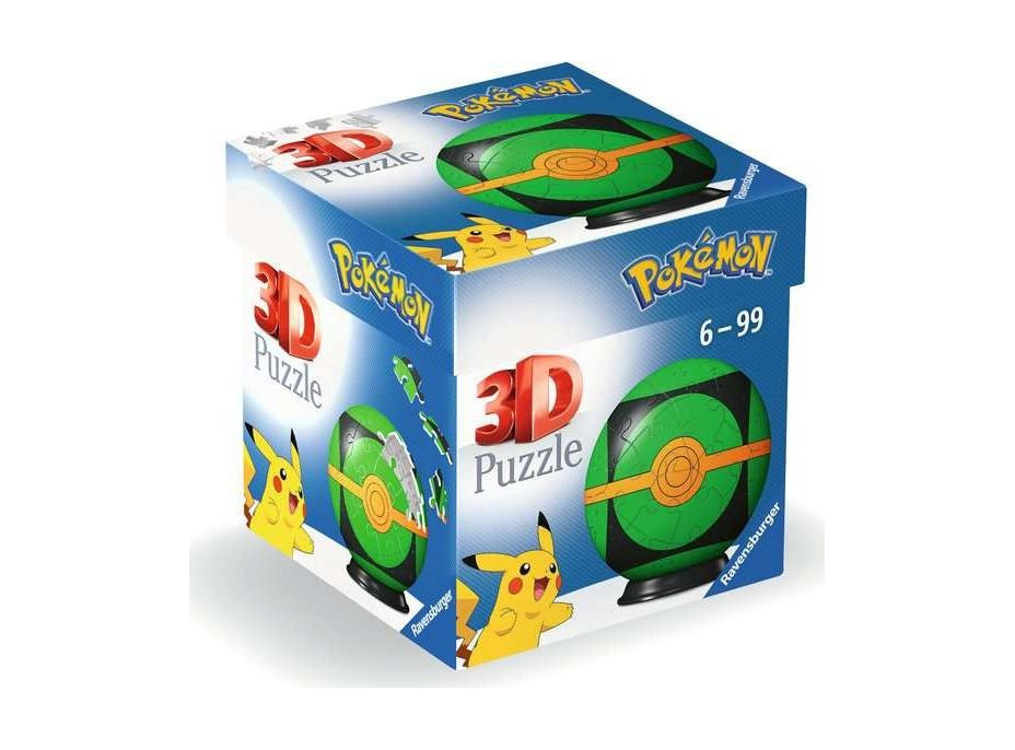 RAVENSBURGER 3D Puzzleball Pokémon: Dusk Ball 54 dielikov