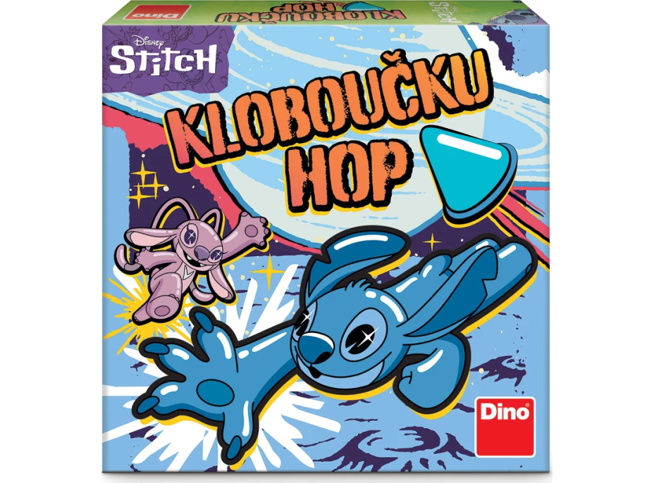 DINO Hra Klobúčika, hop - Stitch