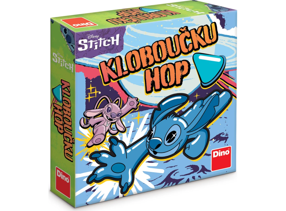 DINO Hra Klobúčika, hop - Stitch