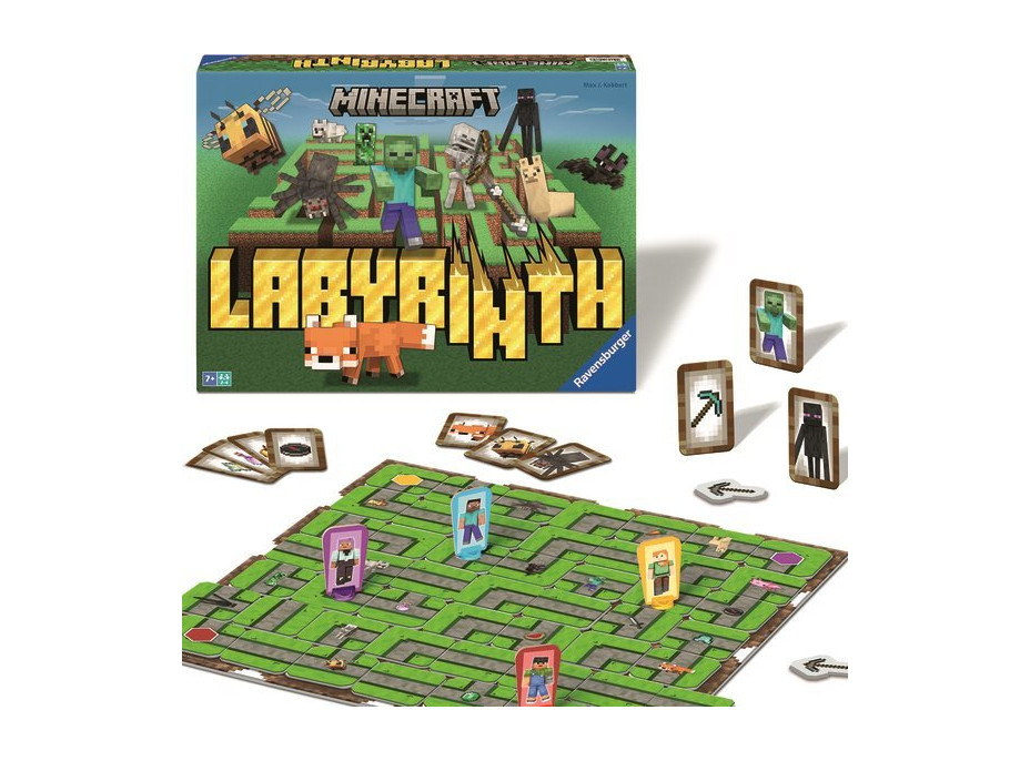 RAVENSBURGER Hra Labyrinth Minecraft