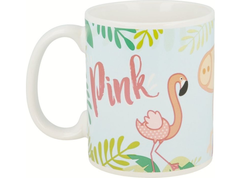 STOR Hrnček keramický 325 ml Prasiatko Peppa Flamingo