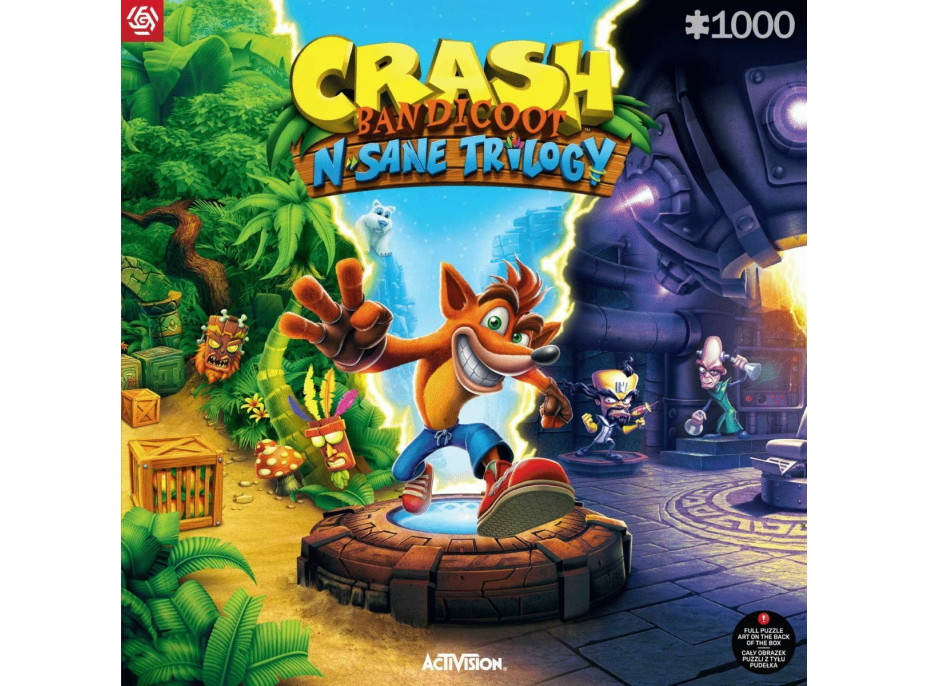 GOOD LOOT Puzzle Crash Bandicoot: N. Sane Trilogy 1000 dielikov