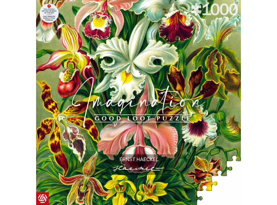 GOOD LOOT Puzzle Imagination: Ernst Haeckel - Orchidea 1000 dielikov