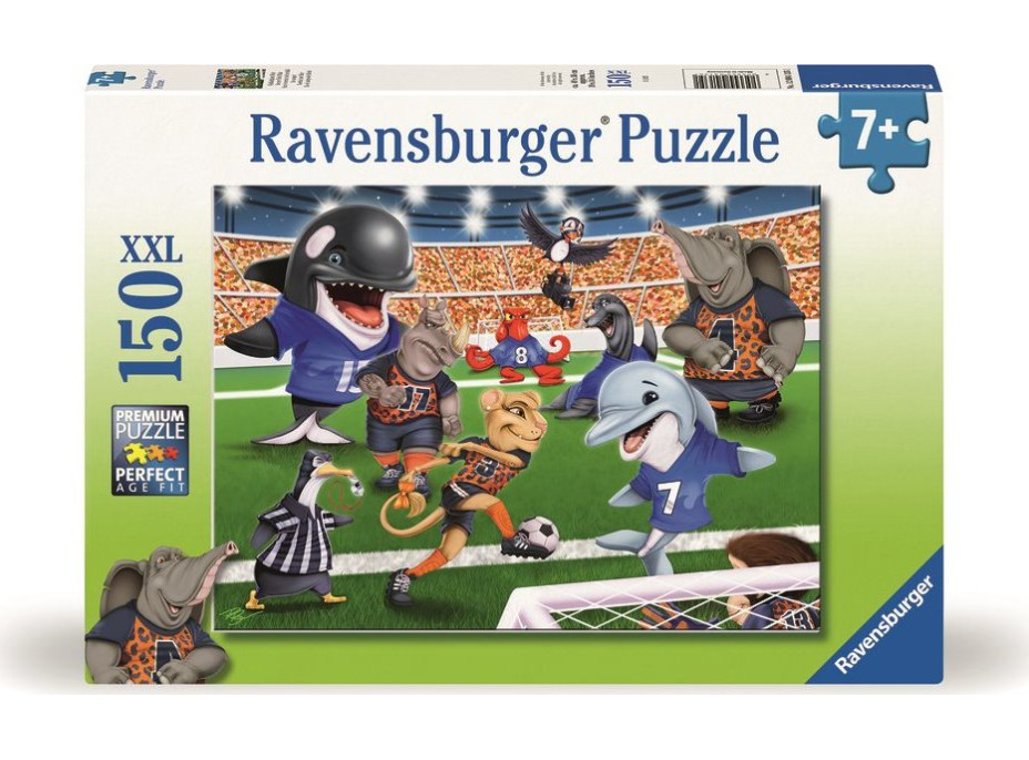 RAVENSBURGER Puzzle Futbalové radovánky XXL 150 dielikov