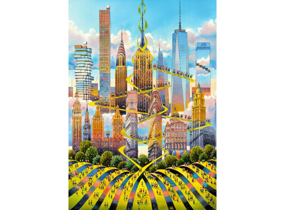 GOOD LOOT Puzzle Imigination: Tytus Brzozowski - New York 1000 dielikov