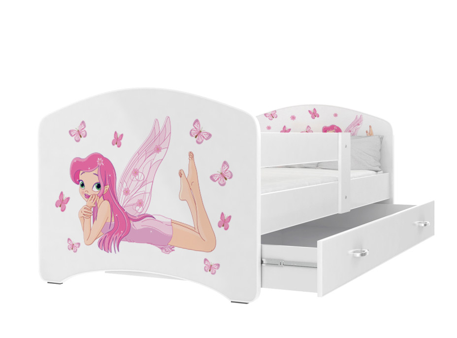 Detská posteľ LUCY so šuplíkom - 140x80 cm - VÍLA