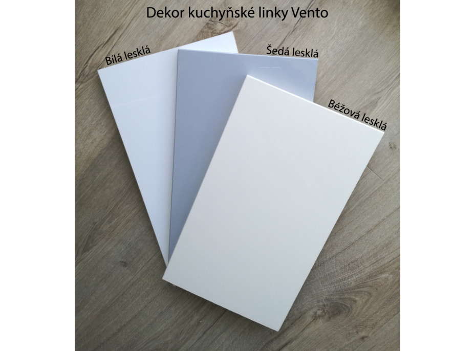 Ukončovacie bok dolné skrinky VITO - 57x72 cm - béžový lesklý