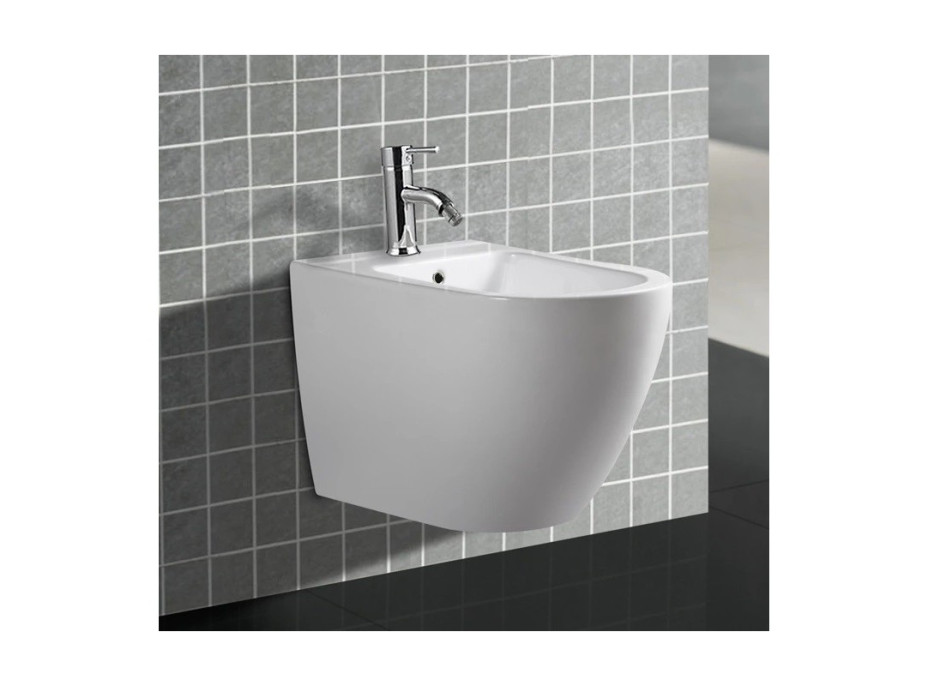 Závesný bidet MEXEN LENA 48 cm - biely, 35224800