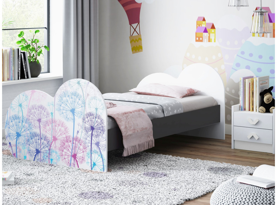 Detská posteľ Púpava 190x90 cm (11 farieb) + matrace ZADARMO