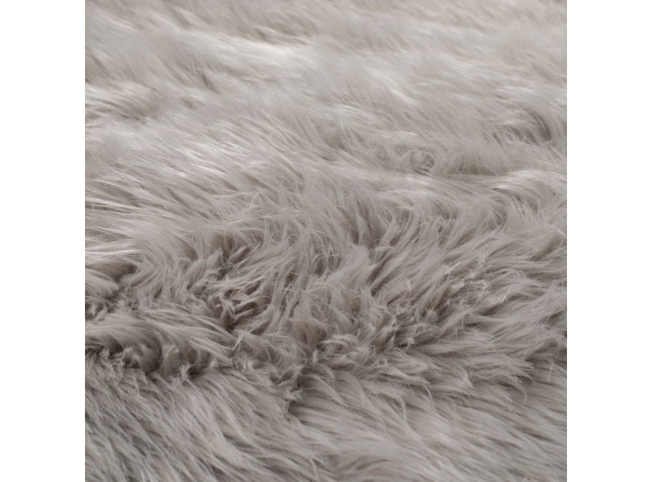 Kusový koberec Faux Fur Sheepskin Grey