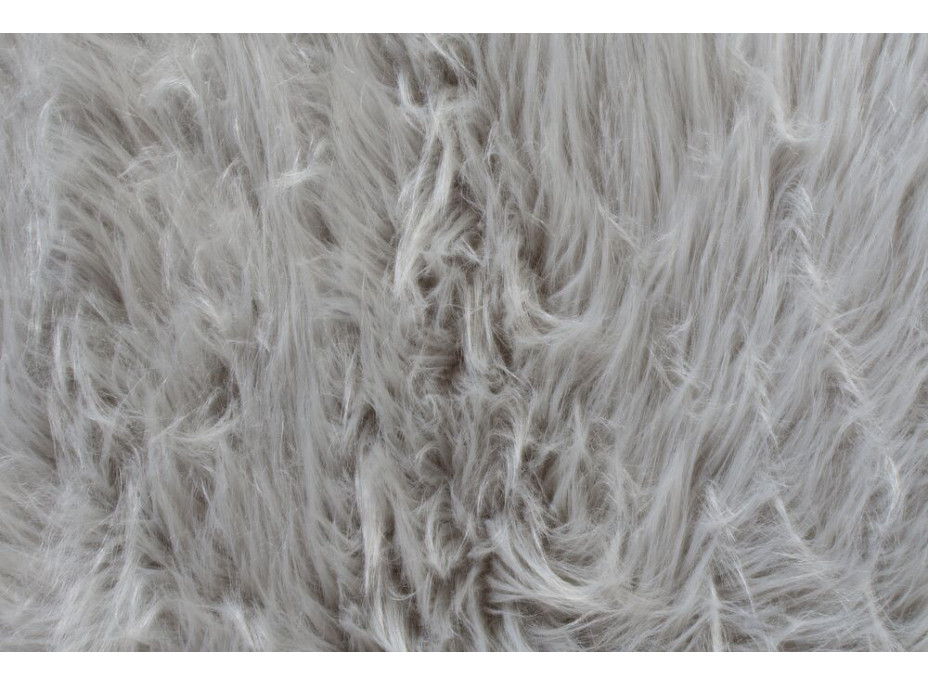 Kusový koberec Faux Fur Sheepskin Grey