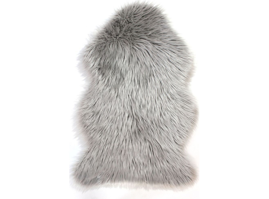 Kusový koberec Faux Fur Sheepskin Grey