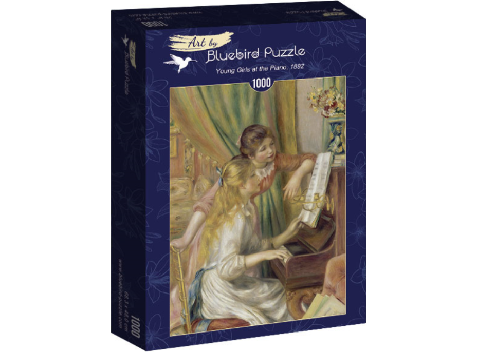 BLUEBIRD Puzzle Dievčatá pri piáne (1892) 1000 dielikov