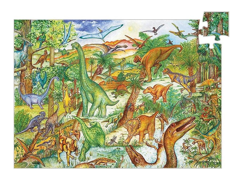 DJECO Puzzle Dinosaury 100 dielikov