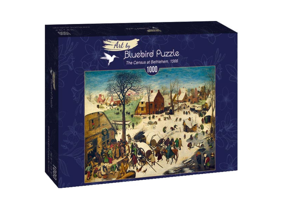 BLUEBIRD Puzzle Sčítanie ľudu v Betleheme 1000 dielikov