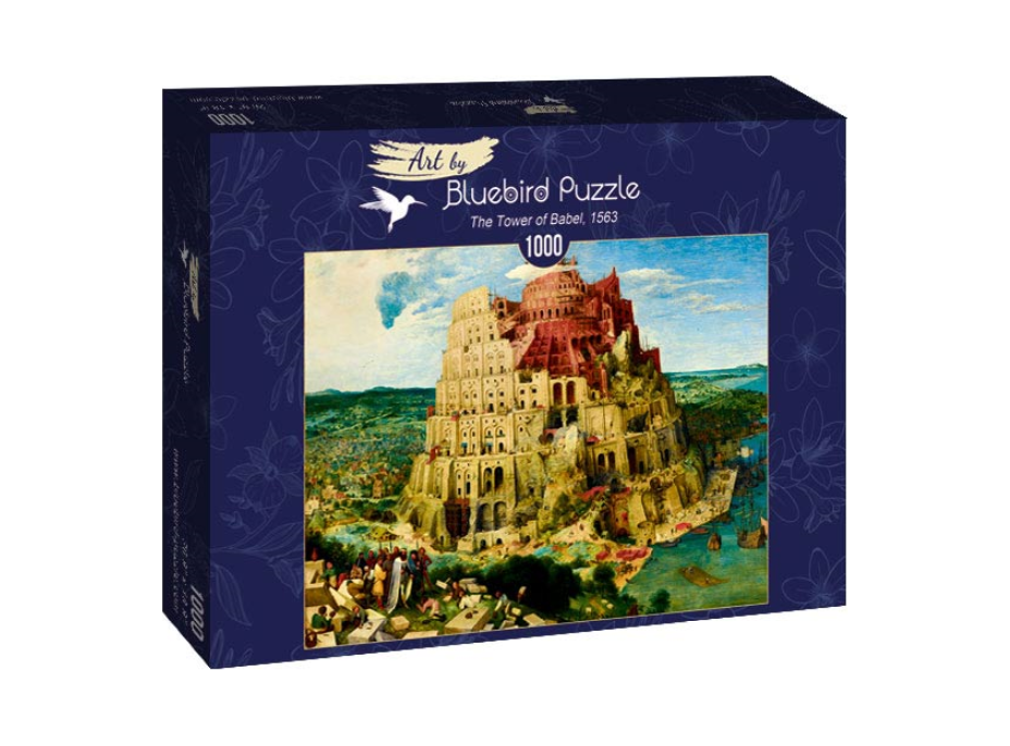 BLUEBIRD Puzzle Stavba babylonskej veže 1000 dielikov