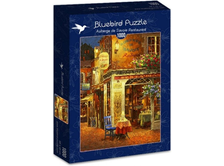 BLUEBIRD Puzzle Reštaurácia Auberge de Savoie 1000 dielikov