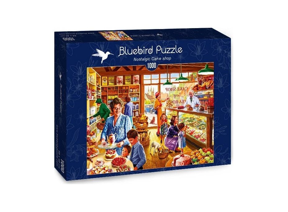 BLUEBIRD Puzzle Retro cukráreň 1000 dielikov