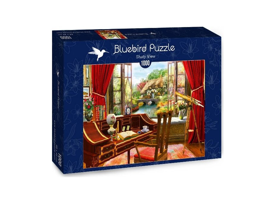 BLUEBIRD Puzzle Výhľad z pracovne 1000 dielikov