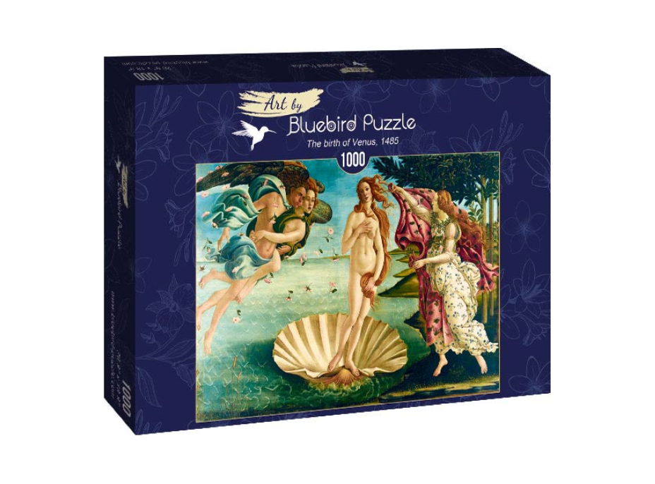 BLUEBIRD Puzzle Zrodenie Venuše 1000 dielikov