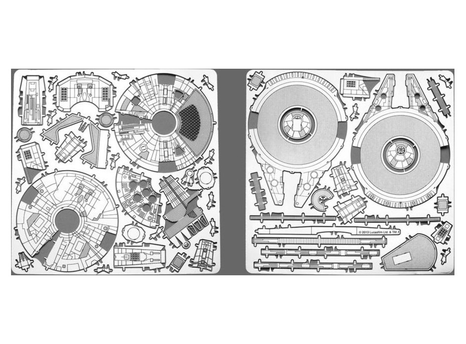 METAL EARTH 3D puzzle Star Wars: Millenium Falcon