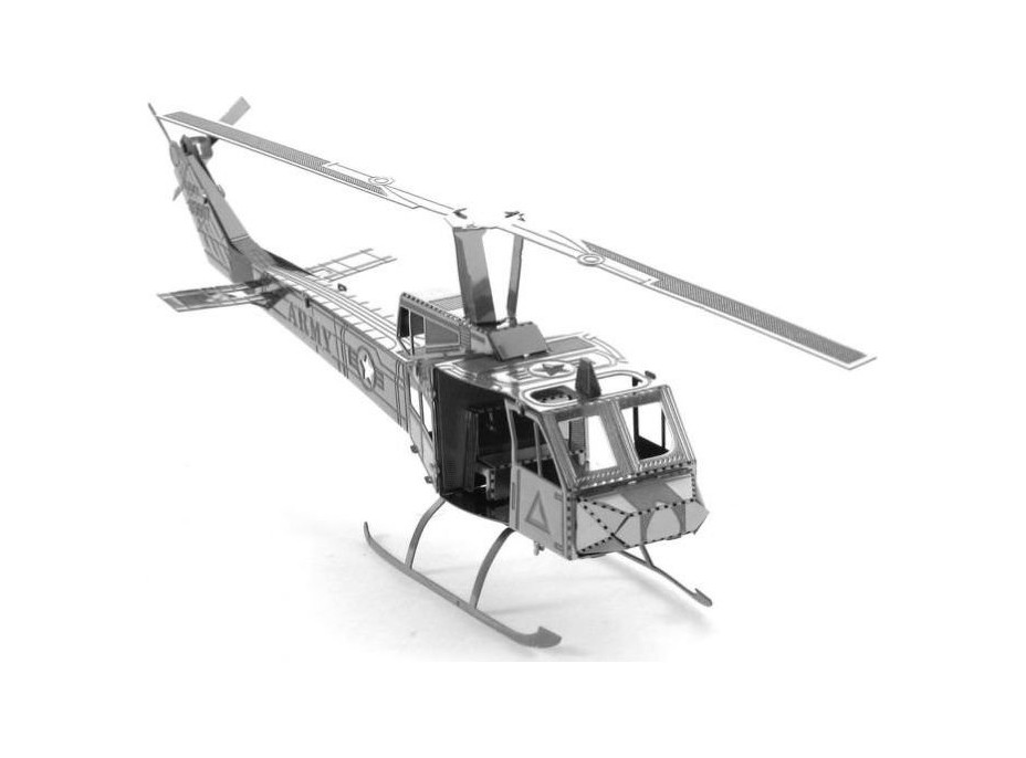 METAL EARTH 3D puzzle Vrtuľník Bell UH-1 Huey