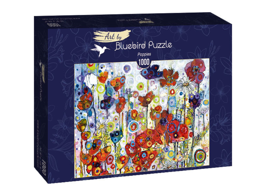 BLUEBIRD Puzzle Vlčie maky 1000 dielikov