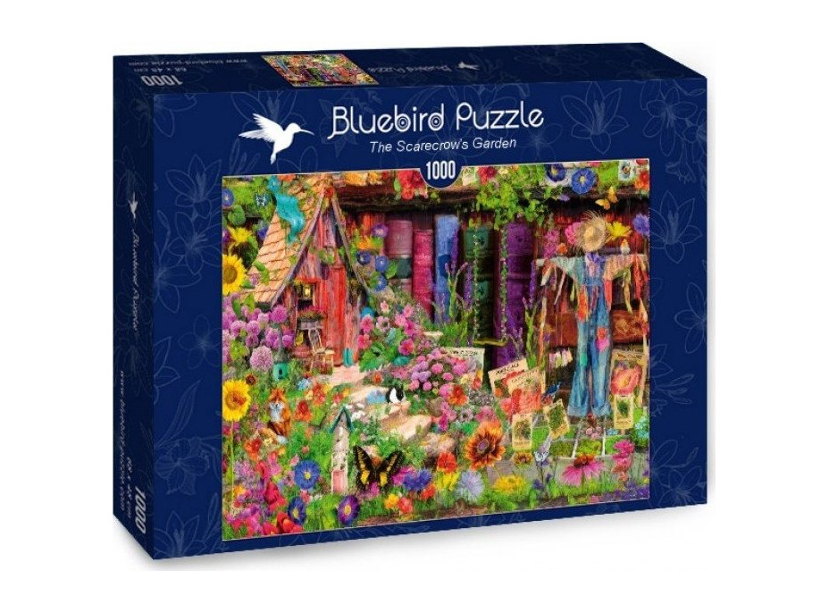 BLUEBIRD Puzzle Záhrada so strašiakom 1000 dielikov